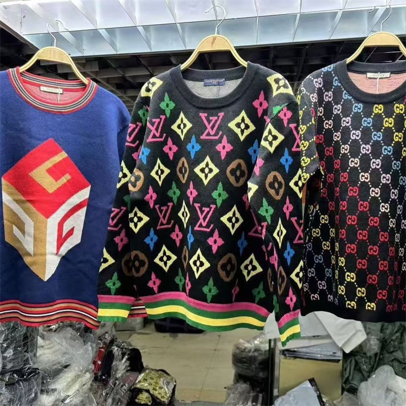 ブランドGG ニット プルオーバー ニット セーター ルイヴィトンニット