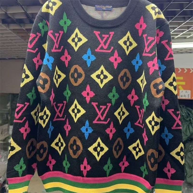 ブランドGG ニット プルオーバー ニット セーター ルイヴィトンニット