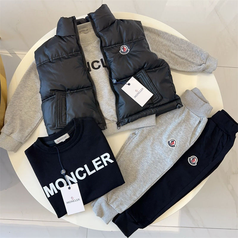 Moncler 子供服 ジャージ キッズ モンクレール セットアップ 秋服