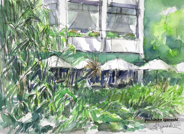 五十嵐吉彦の水彩画