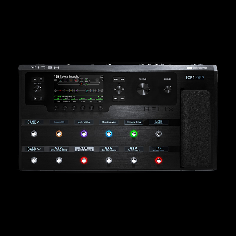 Helix Floor ｜ Line 6 - Helix ｜ 次世代のプロスペックギター