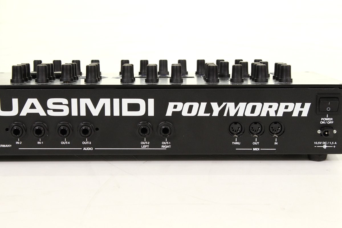 希少なQUASIMIDI社製アナログモデリングシンセPOLYMORPHが超特価