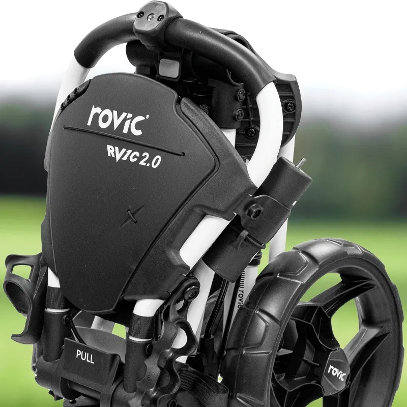 Clicgear Rovic RV1C 2.0 Golf Trolley Charcoal/Black | Golf Gear Direct