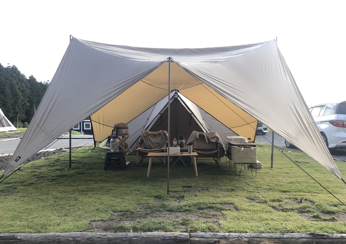 ゼクーMとゲウの連結！美しさと安定性を両立した設営方法 | よんすたの