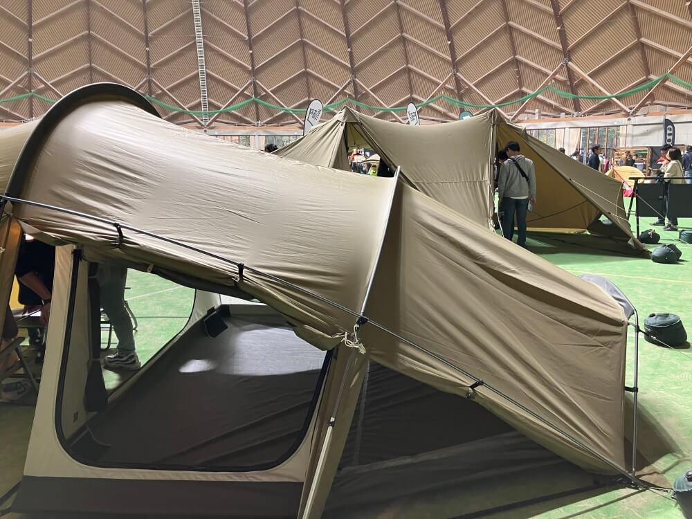 新作プロトタイプ・ギモーグに見るテントの本質とゼインアーツの