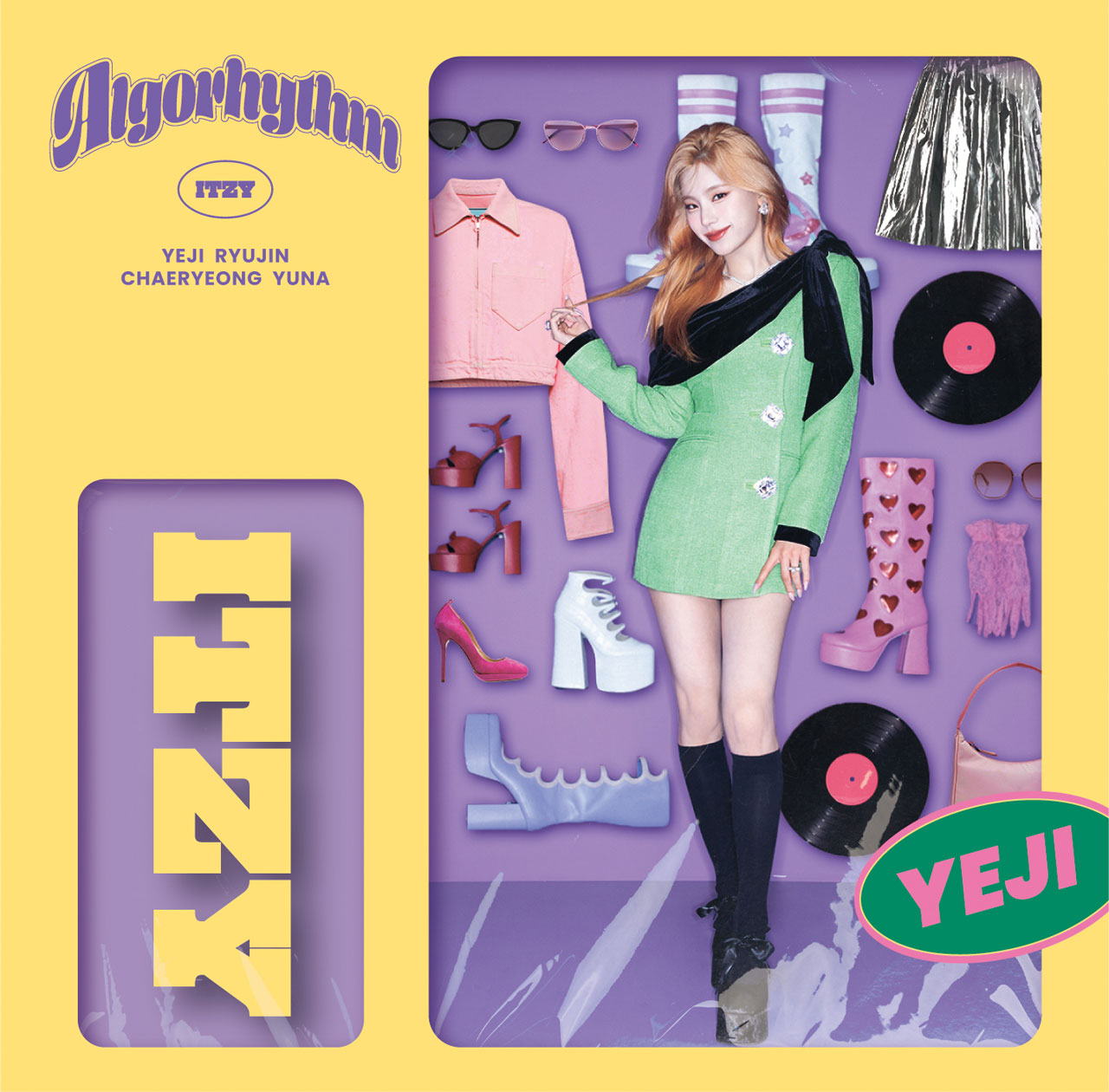 ITZY イェジ フォトカードスタンドセット Algorhythm 商品詳細ページ | ITZY JAPAN OFFICIAL SHOP | JYP JAPAN POPUP STORE
