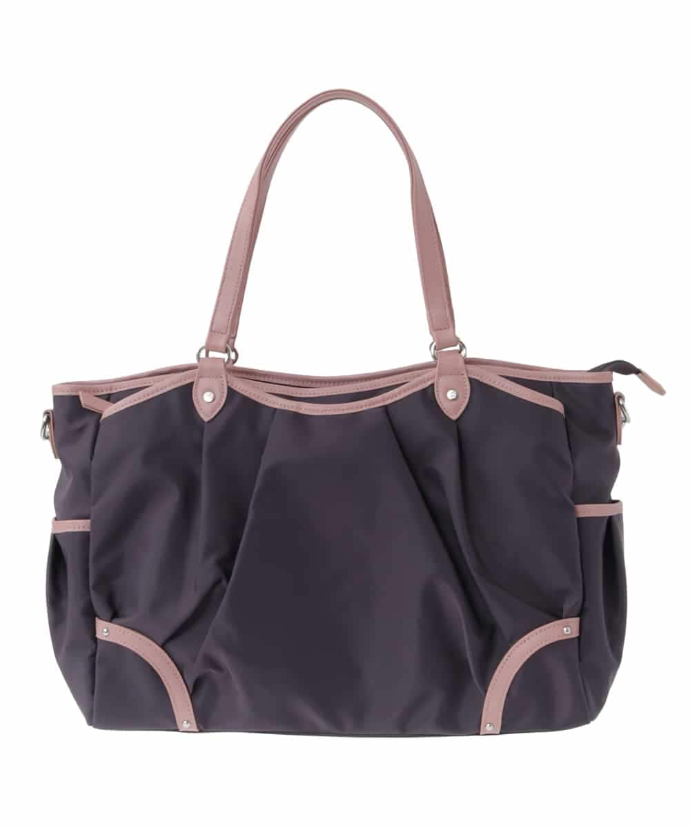 2WAY/撥水加工]マルチポケットナイロントートバッグ(トートバッグ