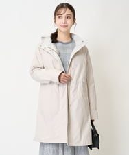 小さいサイズ】ダウンライナー付きマルチwayモッズコート/撥水加工