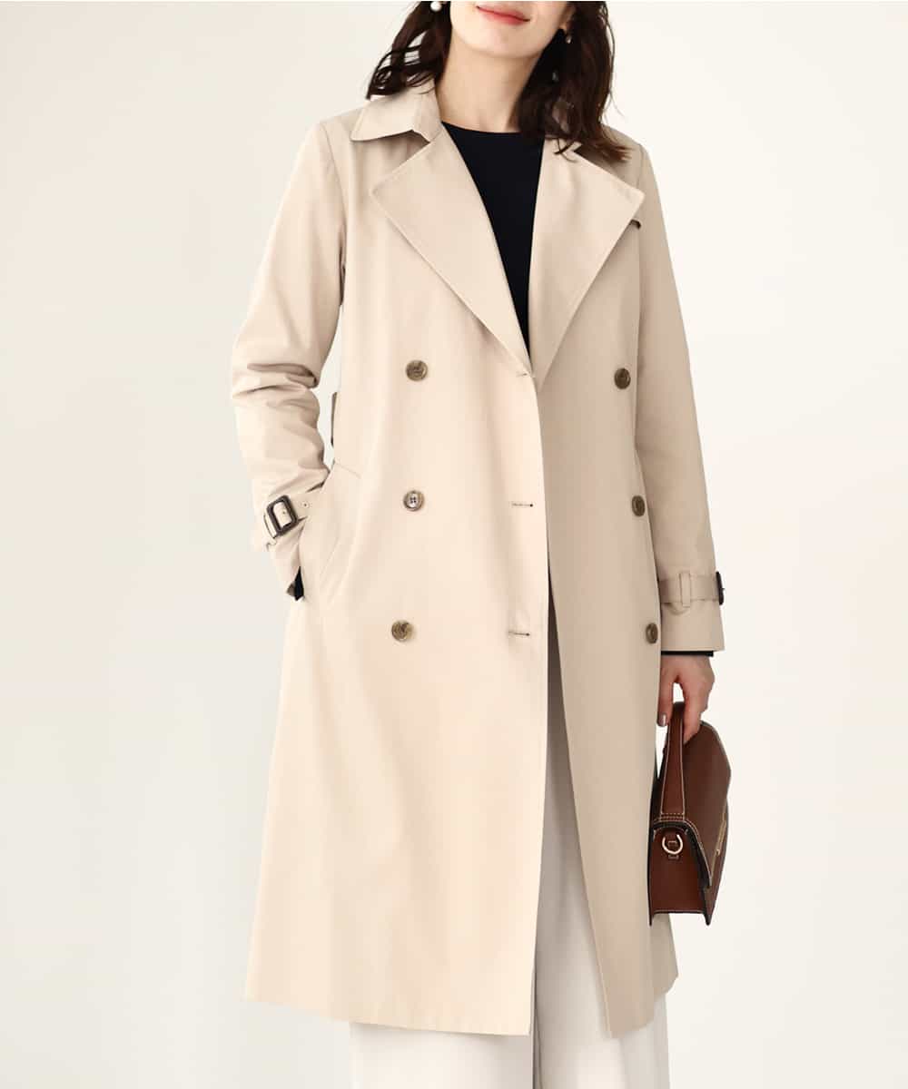 ベーシックツイルトレンチコート/洗える/WEB限定サイズあり(トレンチ