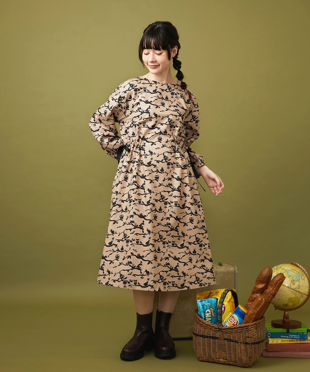 Palgue de El Retiro アニマルプリントワンピース(ワンピース