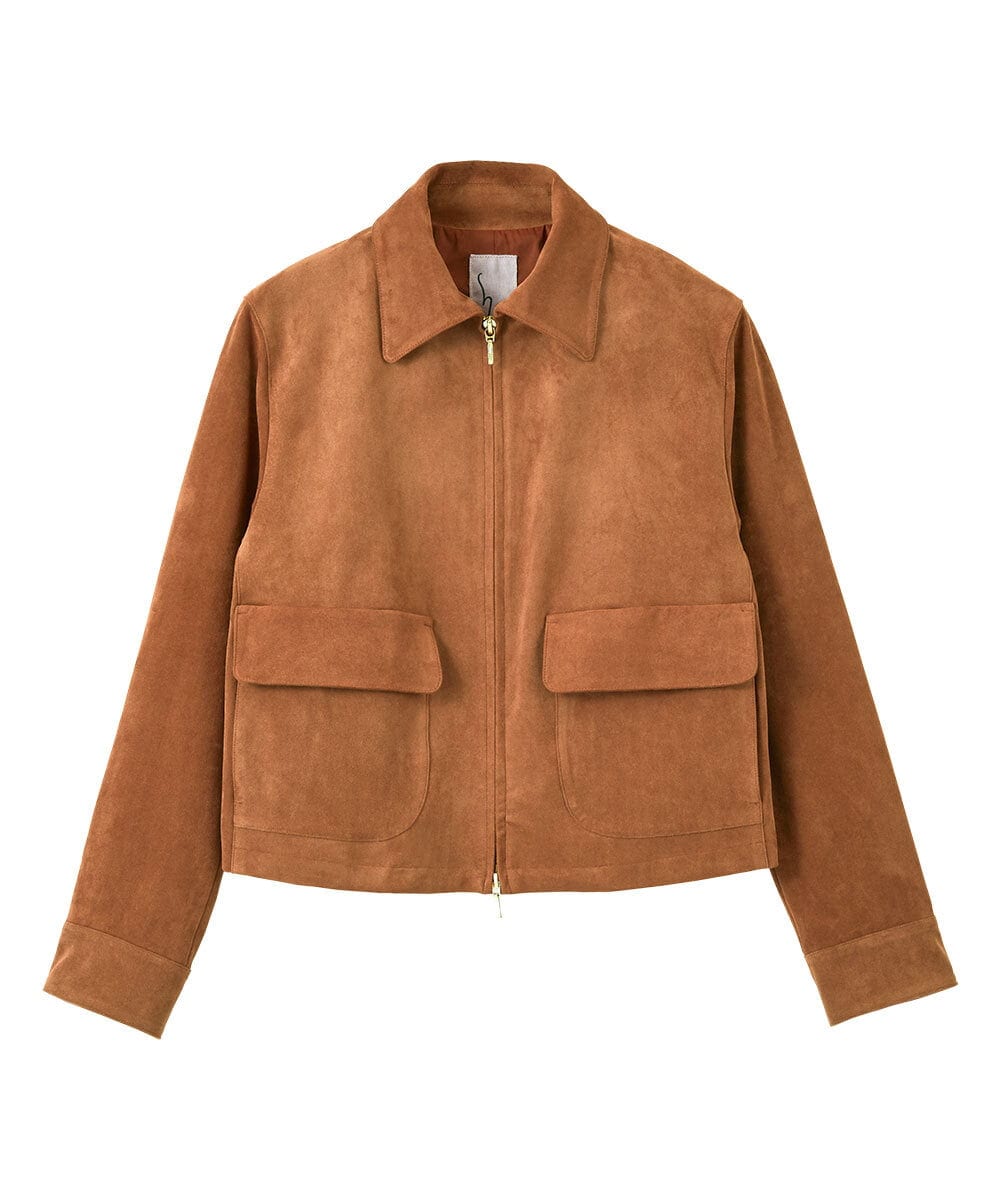 フェイクスエードブルゾン(その他のジャケット・スーツ) | S sybilla