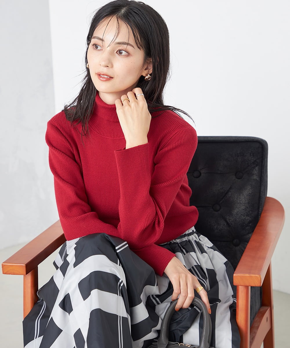 タートルネックニットプルオーバー(ニット・セーター) | a.v.v(アー