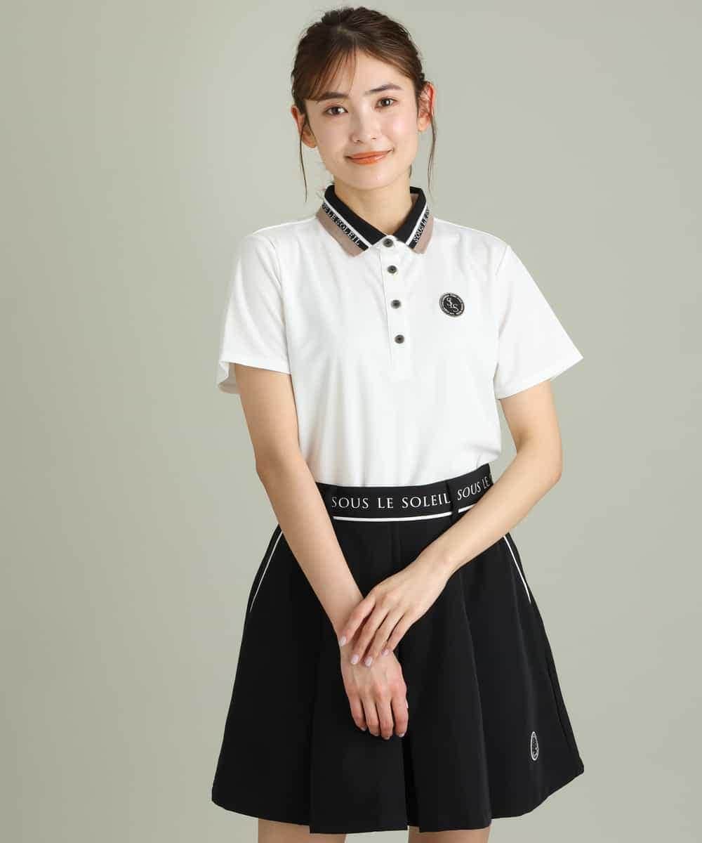 新作 UTAA ゴルフウェア レディース半袖 トップス スカート2点セット