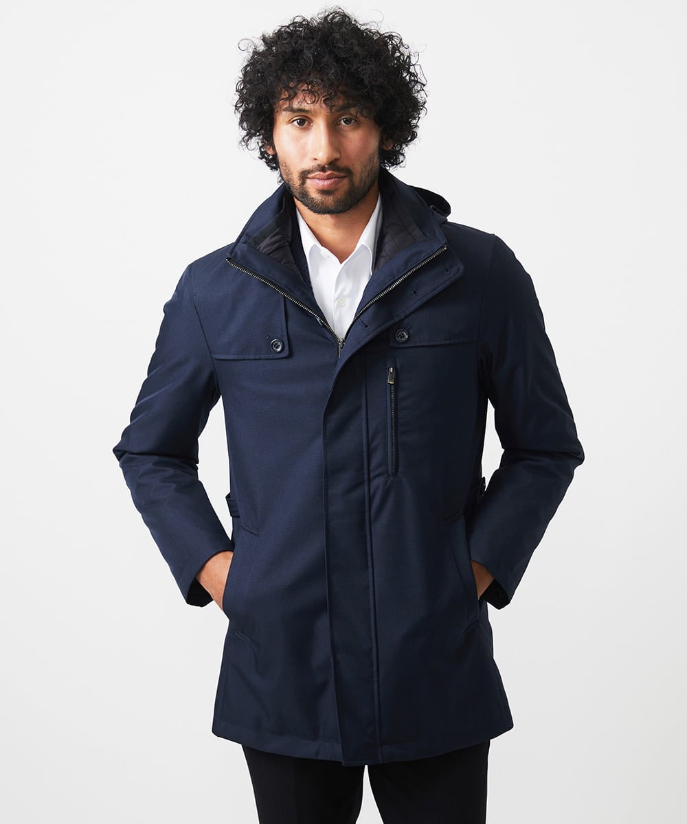 3WAYライナー付きコート(ステンカラーコート) | MICHEL KLEIN HOMME