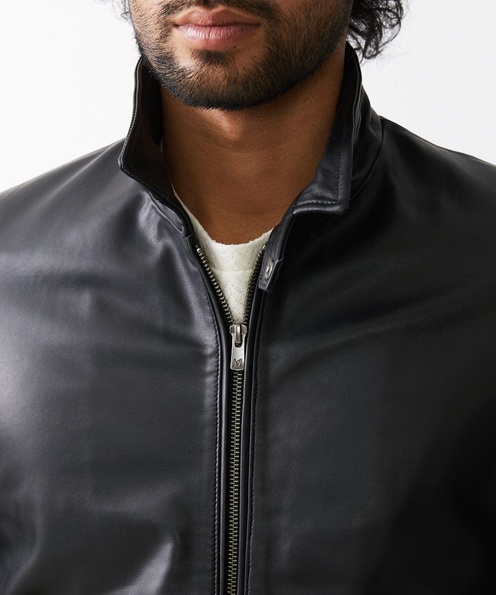 ラムレザーブルゾン(ライダースジャケット) | MICHEL KLEIN HOMME