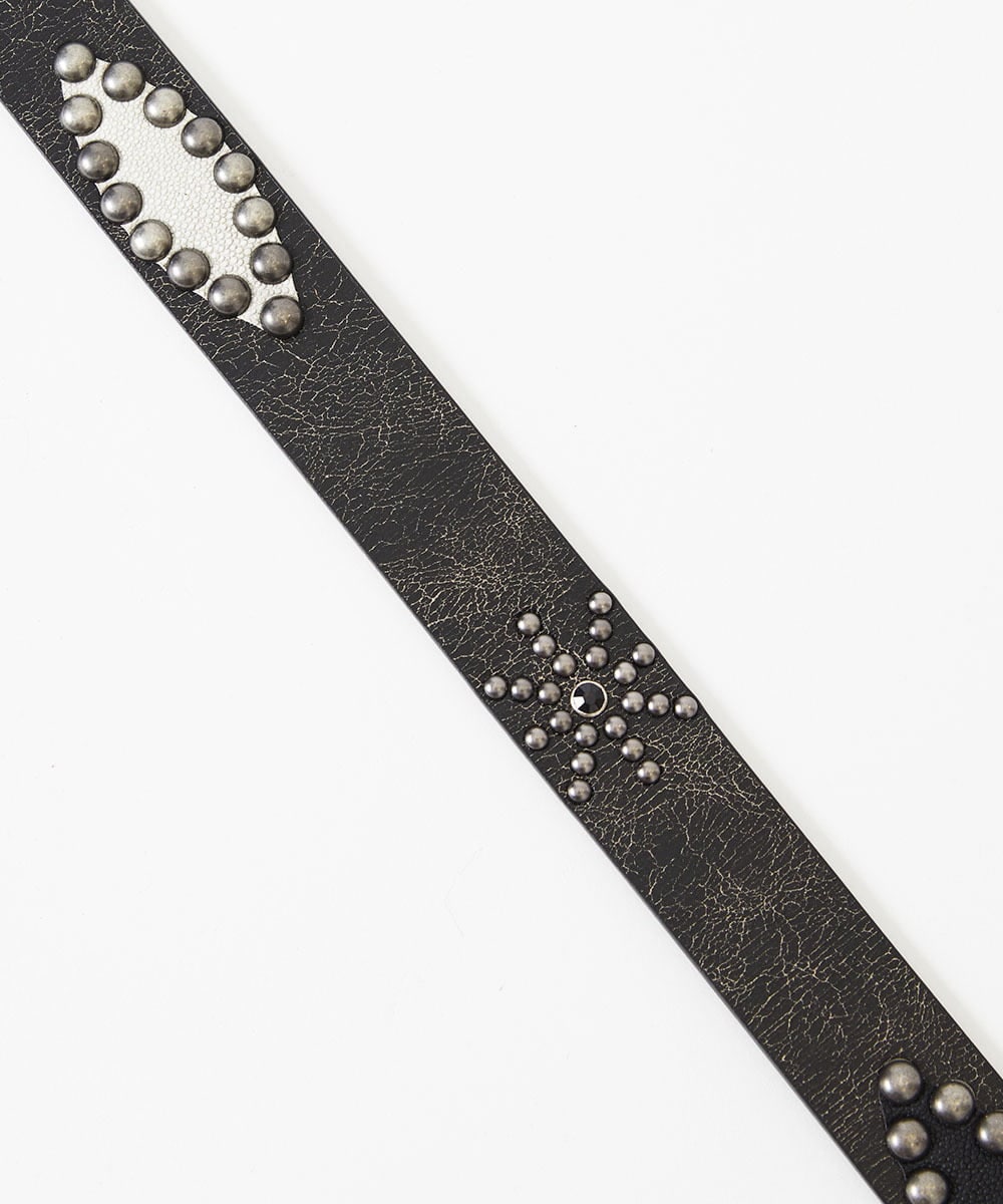 クラックヴィンテージ スタッズベルト(ベルト・サスペンダー) | MK
