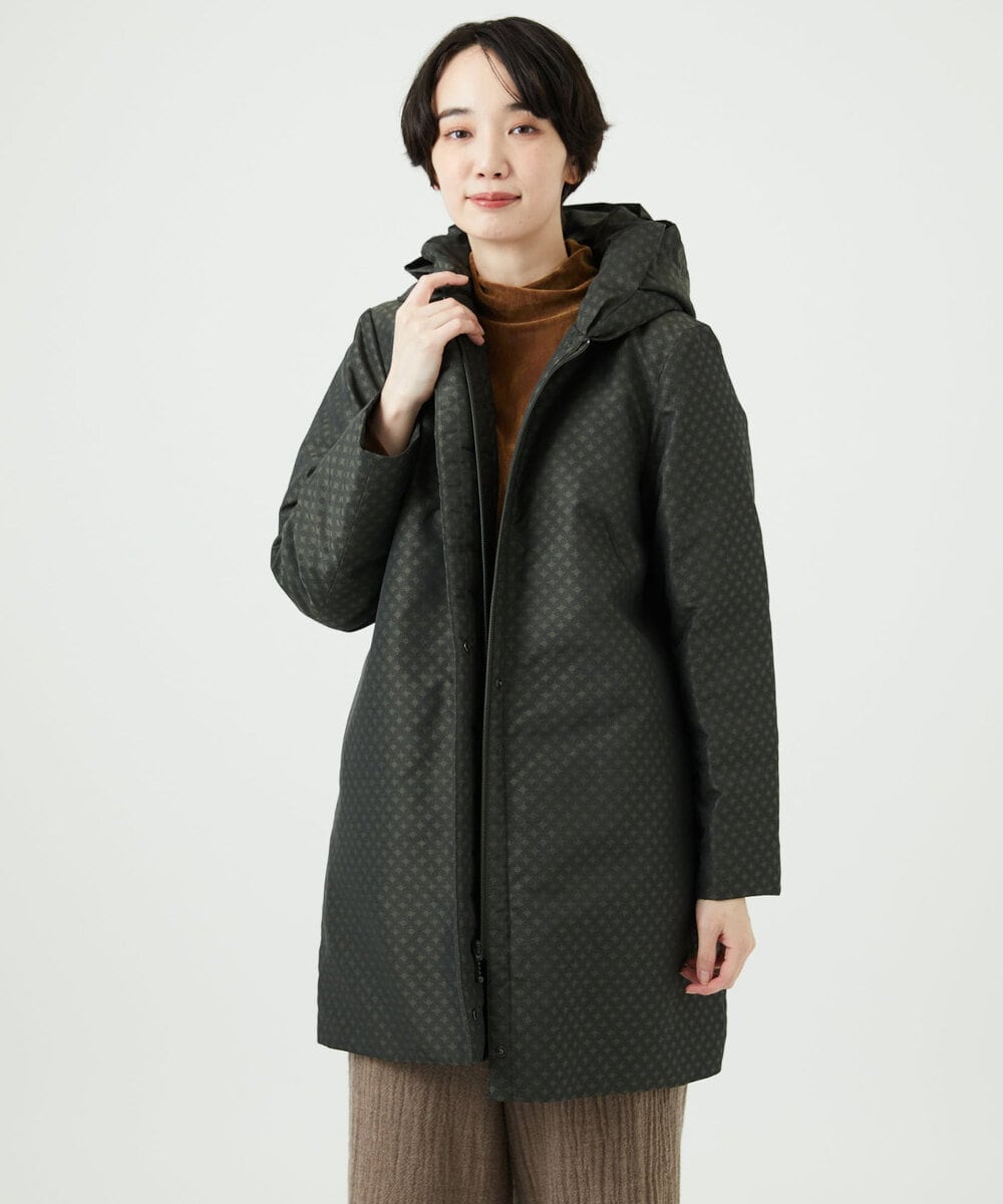 シャドードットジャガードダウンコート(その他のコート・ブルゾン