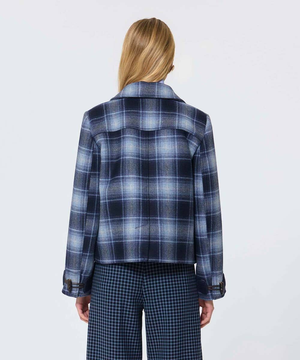 ファンシーチェックショートダッフルコート(ダッフルコート) | TARA