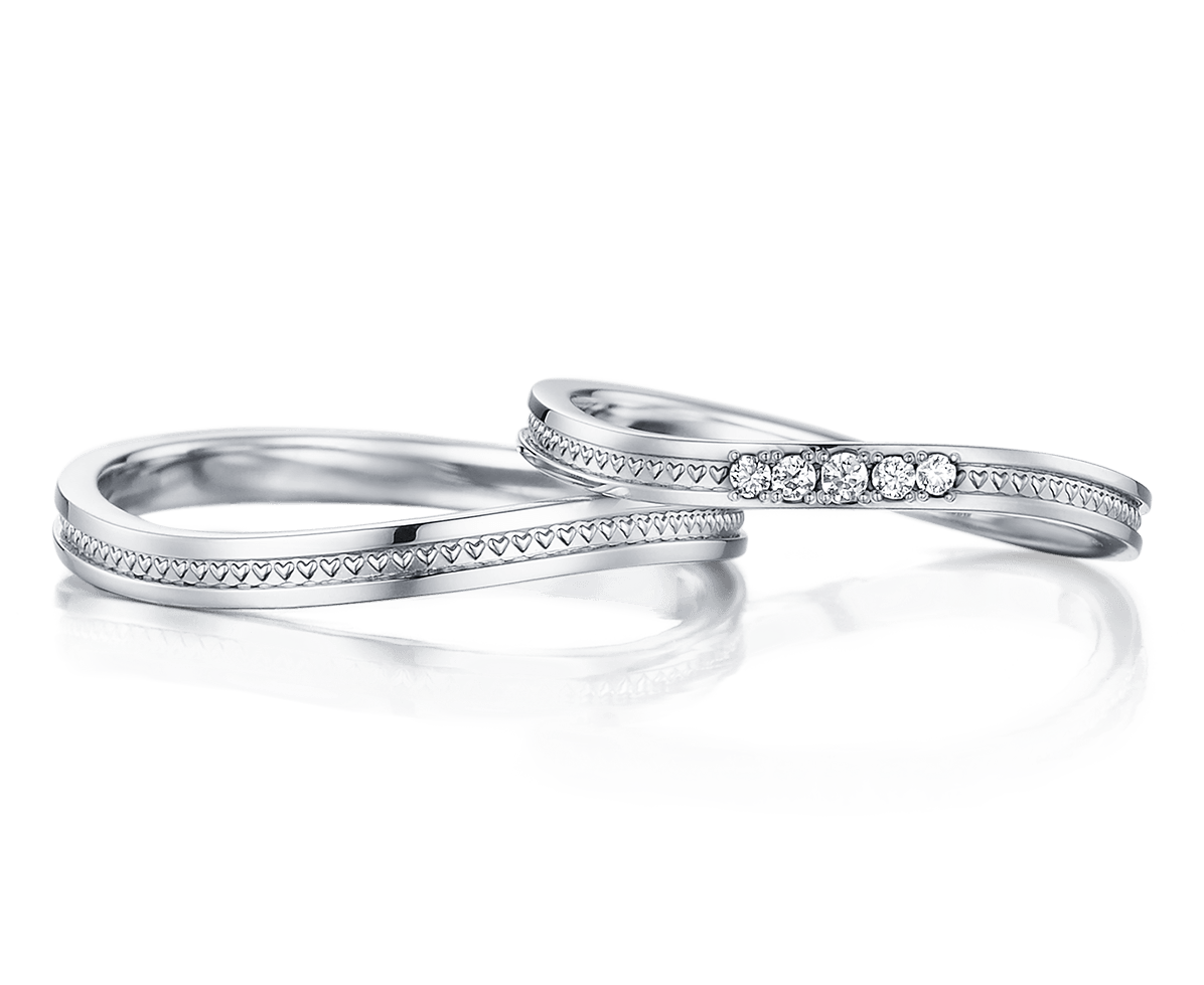 ディオーネ Wave｜結婚指輪（マリッジリング）｜カップルに人気の婚約