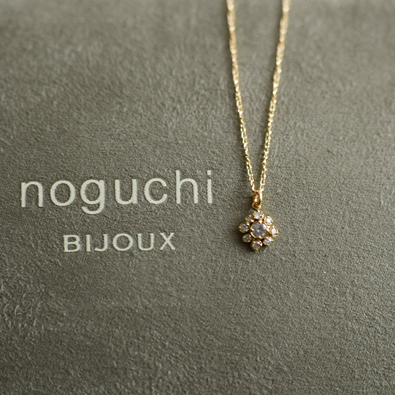 noguchi BIJOUX ノグチ イエローゴールド ホワイトダイヤモンド