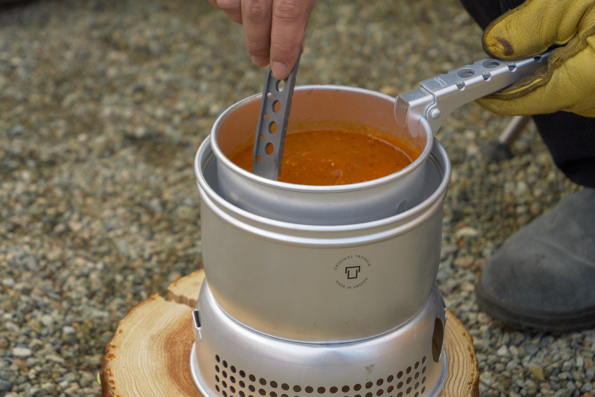 ストームクッカーL・ULハードアノダイズド・TR-25-3HA（ストーム