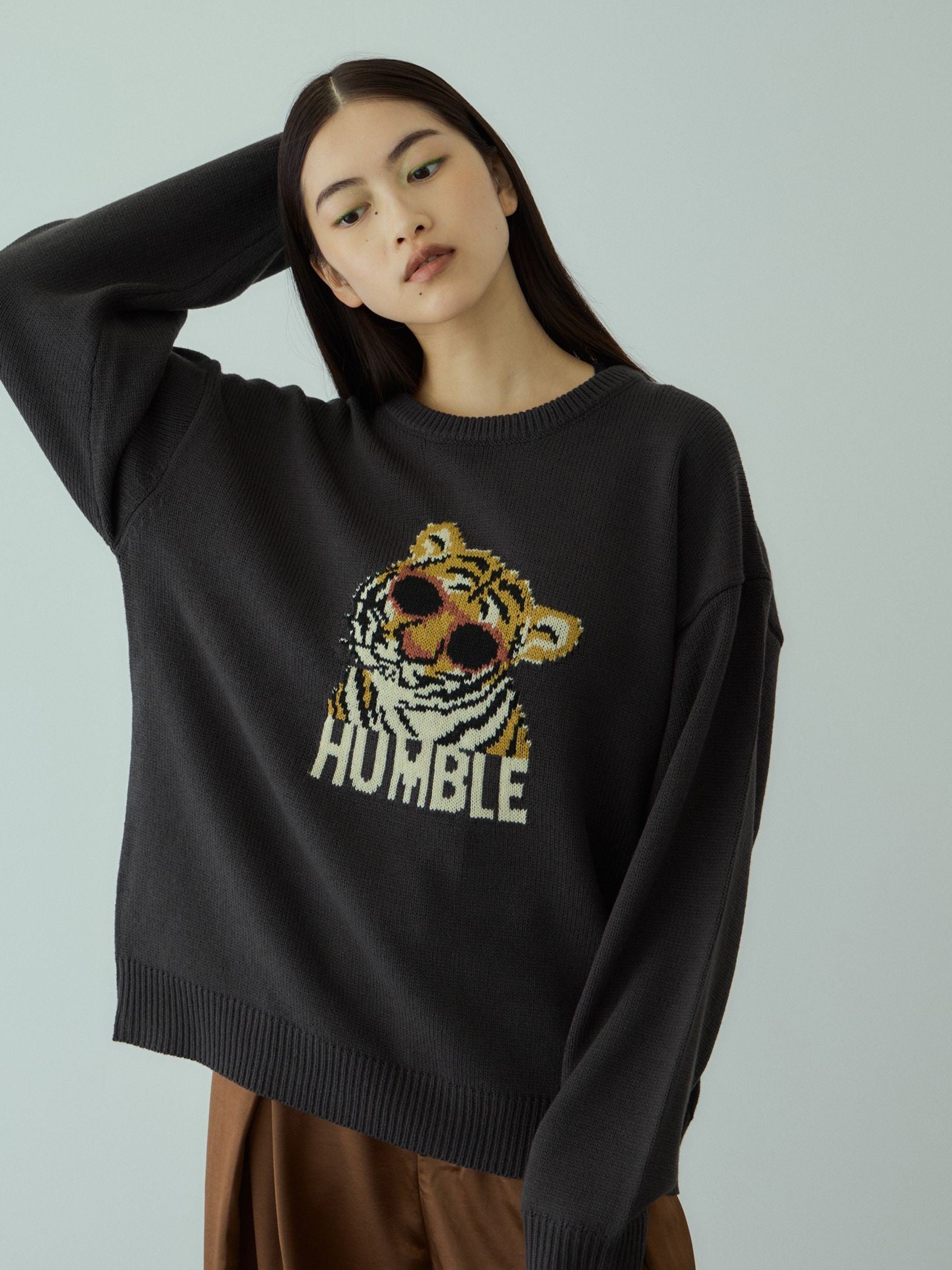 アニマルジャカードニットプルオーバー≪手洗い可能≫ | VICKY