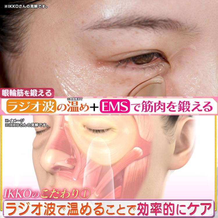 IKKOプロデュース MEラボンアイ／目元美顔器 | あいテレビショッピング