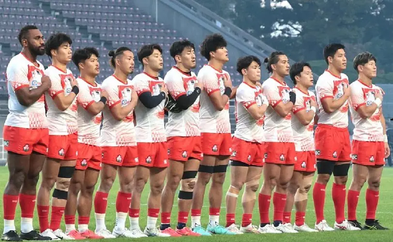 パリオリンピック日本選手団で最初に登場する男子7人制ラグビー - 日本