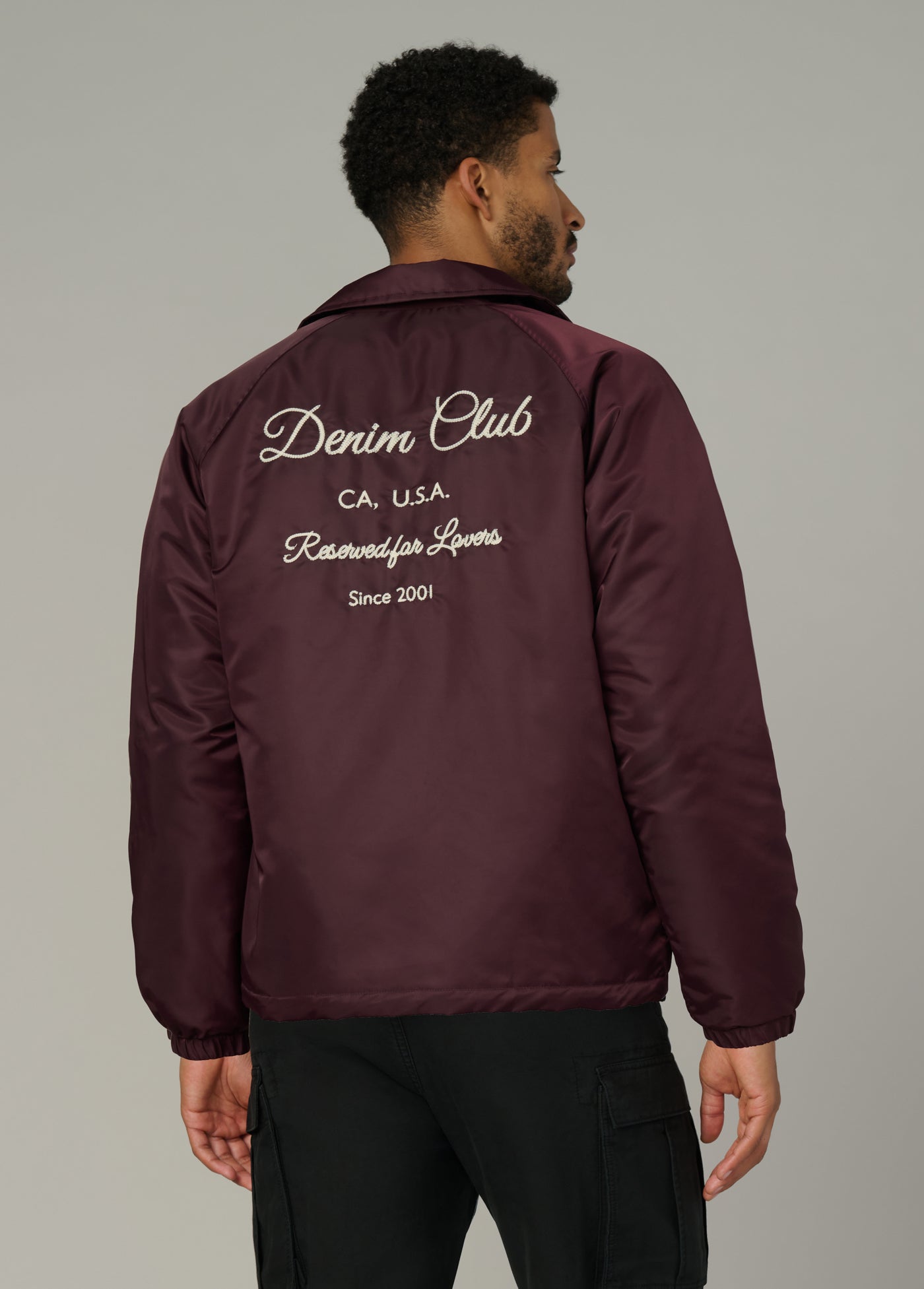 Satine Coach Jacket Wine | Sleek Jackets for Men – Joe's® Jeans