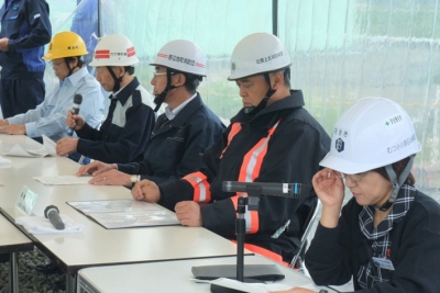 むつ小川原国家石油備蓄基地における陸上防災訓練の実施について