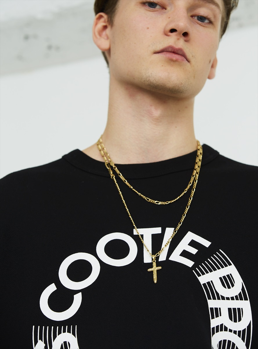 ANTIDOTE BUYERS CLUB/Engraved Cross Pendant（Silver） - JONAS