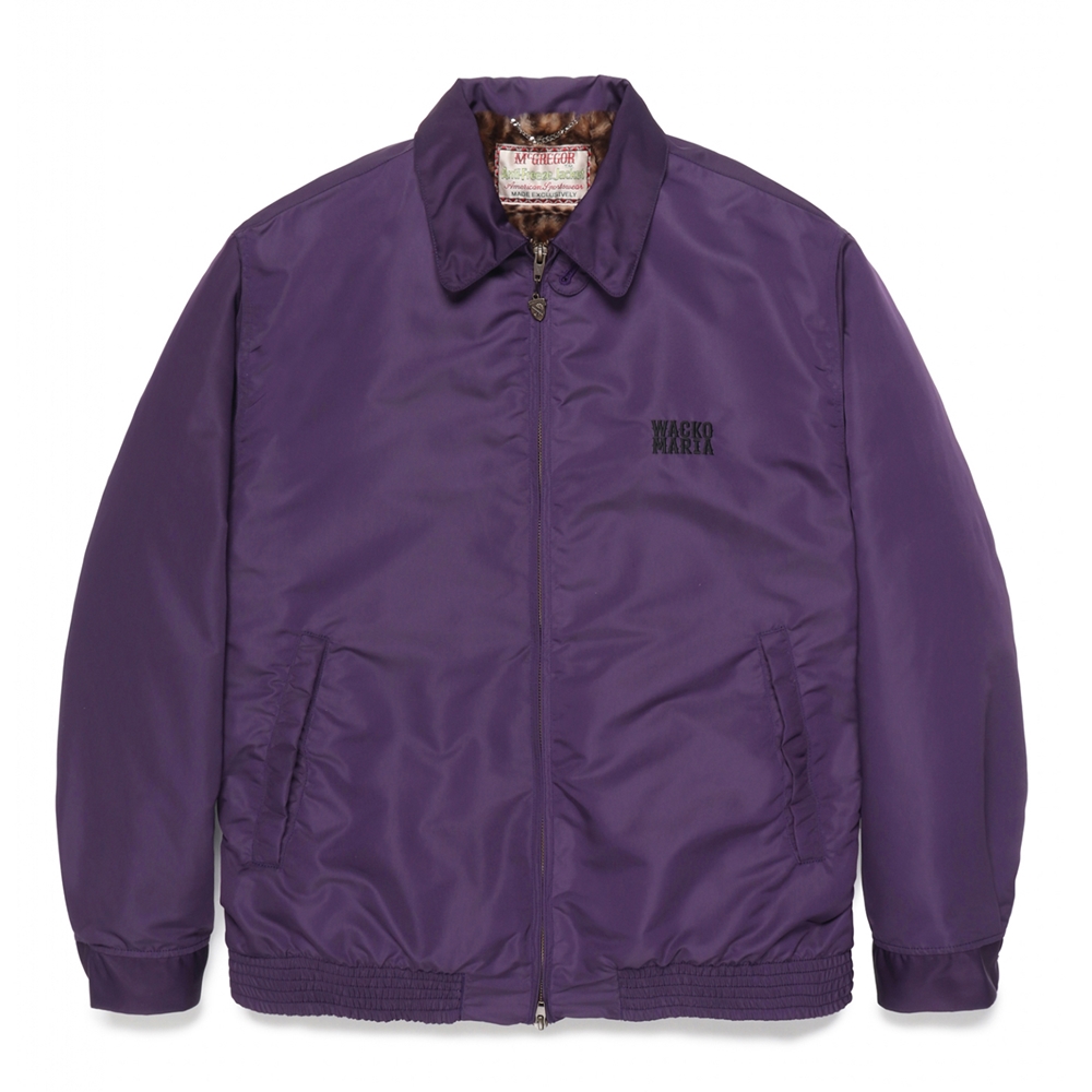WACKO MARIA/MCGREGOR / ANTI-FREEZE JACKET（PURPLE）［アンチ