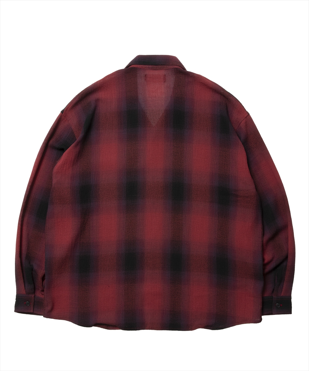 30％OFF】ROTTWEILER/R9 CHAMPION CHECK SHIRT（RED）［チャンピオン