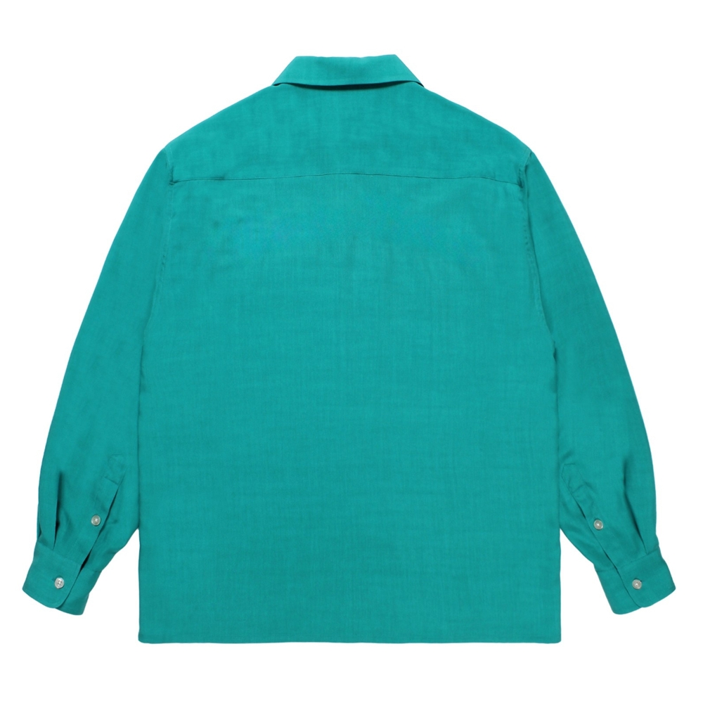 WACKO MARIA/50'S OPEN COLLAR SHIRT（GREEN）［50'Sオープンカラー