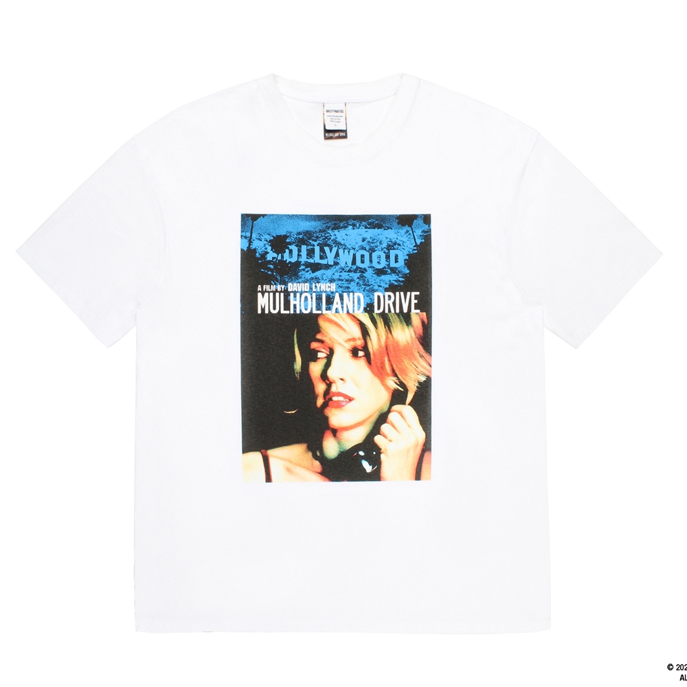 WACKO MARIA/MULHOLLAND DRIVE / WASHED HEAVY WEIGHT T-SHIRT（WHITE