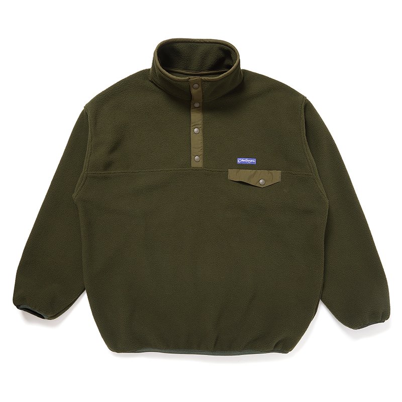 CHALLENGER/PULLOVER LOGO FLEECE（OLIVE）［プルオーバーロゴフリース