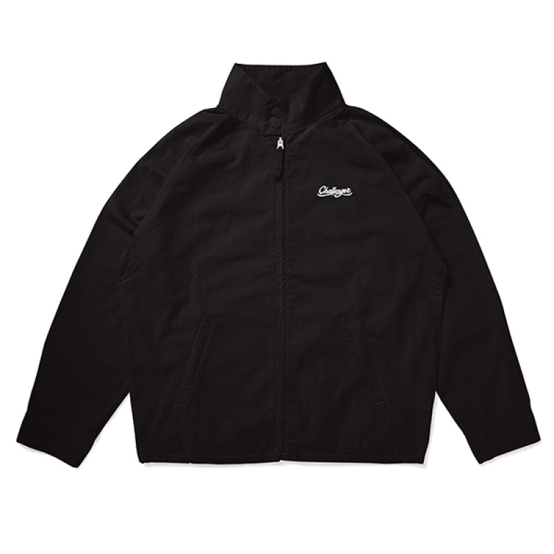 CHALLENGER/SCRIPT LOGO SWING TOP（BLACK）［スウィングトップ-24春夏