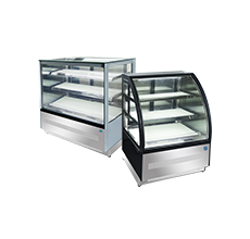 JCMオフィシャルショップ / RIT 4面ガラス冷蔵ショーケース (片面扉