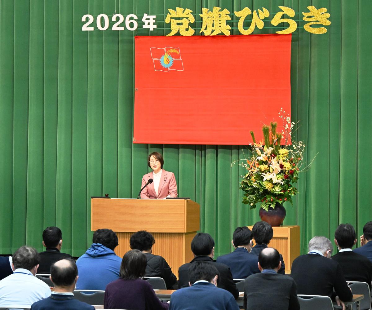 選挙勝利と党勢拡大 「二つの大仕事」やり遂げよう/時流に流されず正論