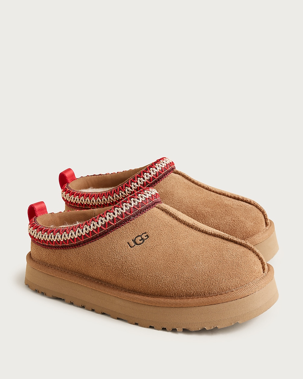 UGG® Tazz II Kids' Slippers In Cherry For Girls | J.Crew