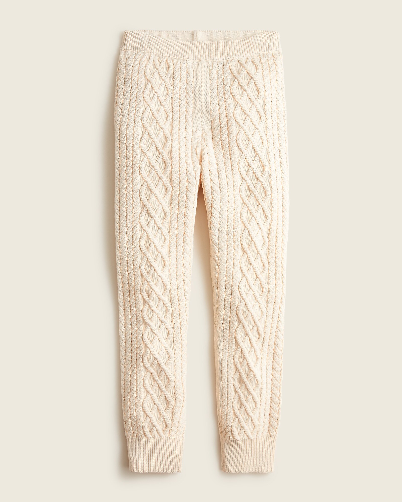 Cotton-cashmere Cable-knit Pant For Women | J.Crew