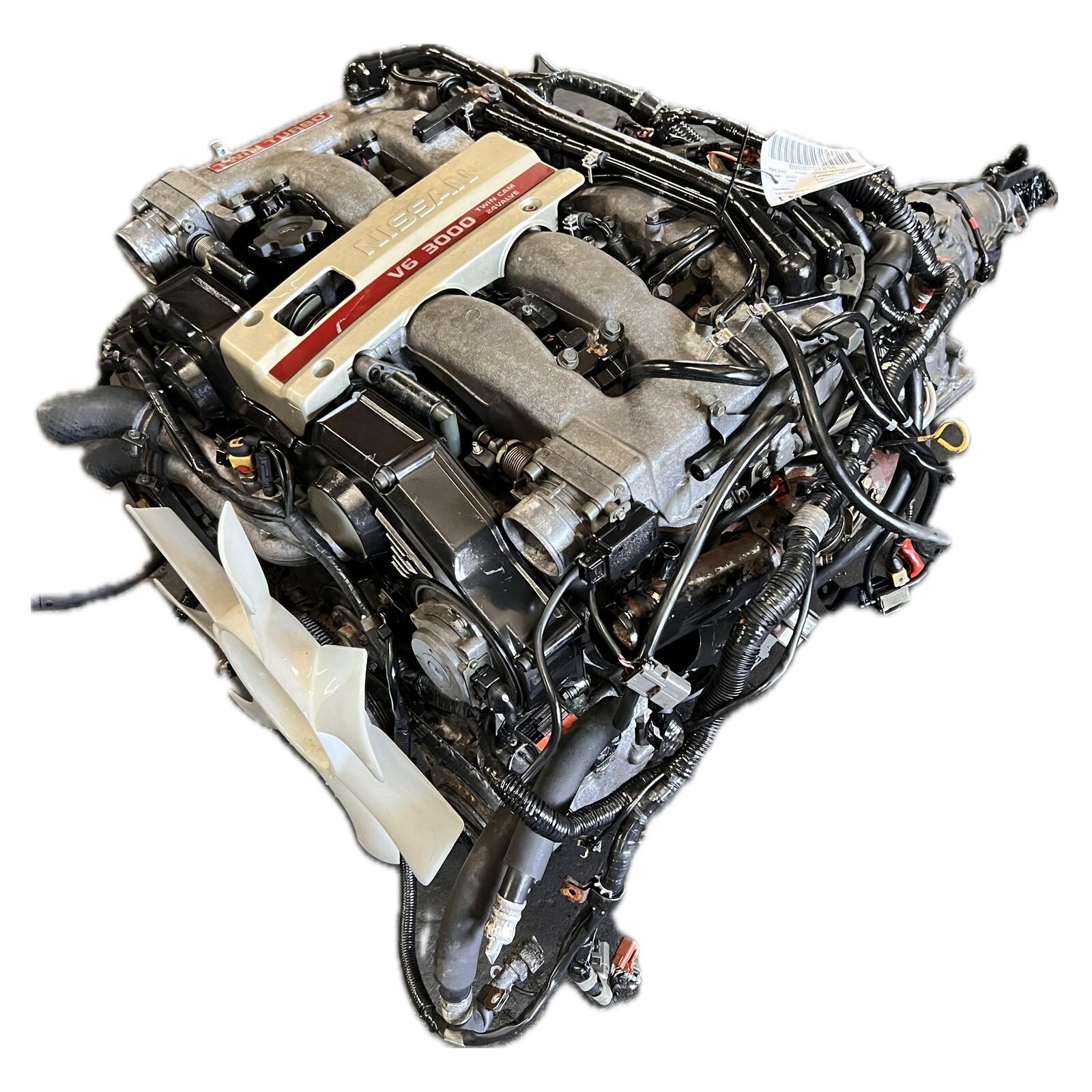 90-95 NISSAN 300ZX 3.0L TWIN TURBO ENGINE TRANS LOOM & ECU JDM JDM