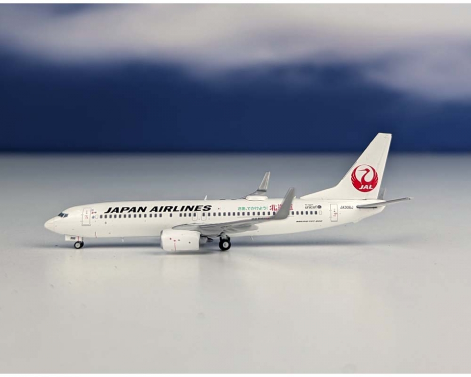 www.JetCollector.com: JAL Boeing B737-800 Support Hokkaido JA306J