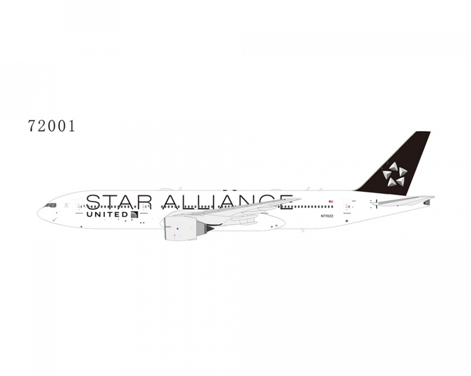 www.JetCollector.com: United Airlines Star Alliance B777-200ER