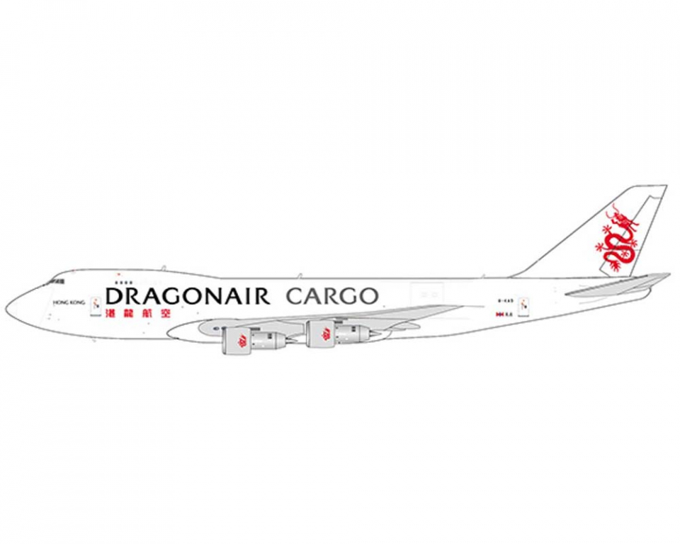 www.JetCollector.com: Dragonair B747-200(SCD) B-KAD 1:400 Scale JC