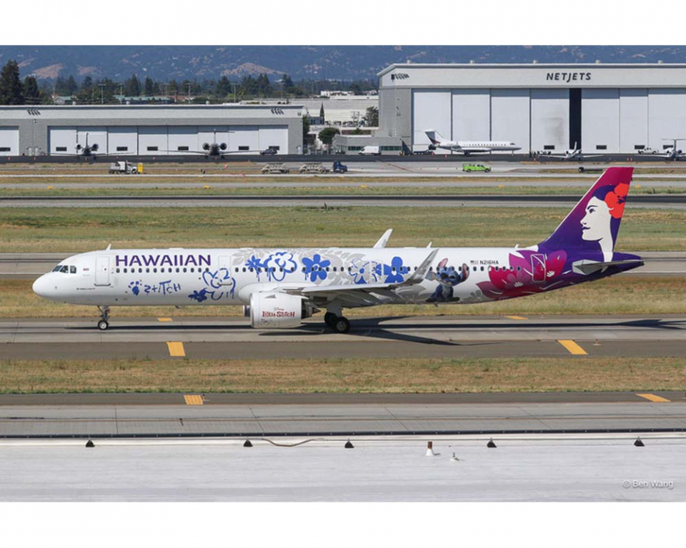 www.JetCollector.com: Hawaiian Lilo & Stitch A321neo N216HA 1:400