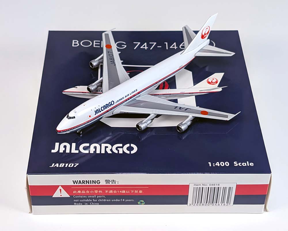 www.JetCollector.com: JAL Cargo polished B747-100 JA8107 1:400
