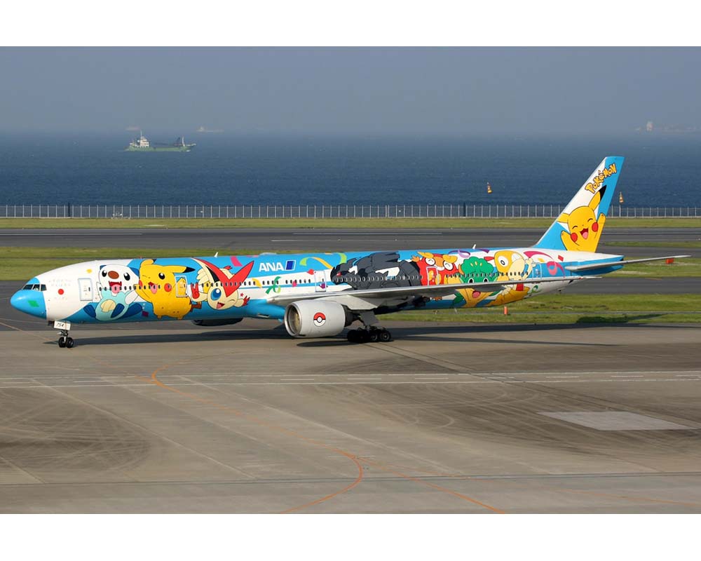 www.JetCollector.com: ANA - All Nippon B777-300 Pokemon Peace Jet