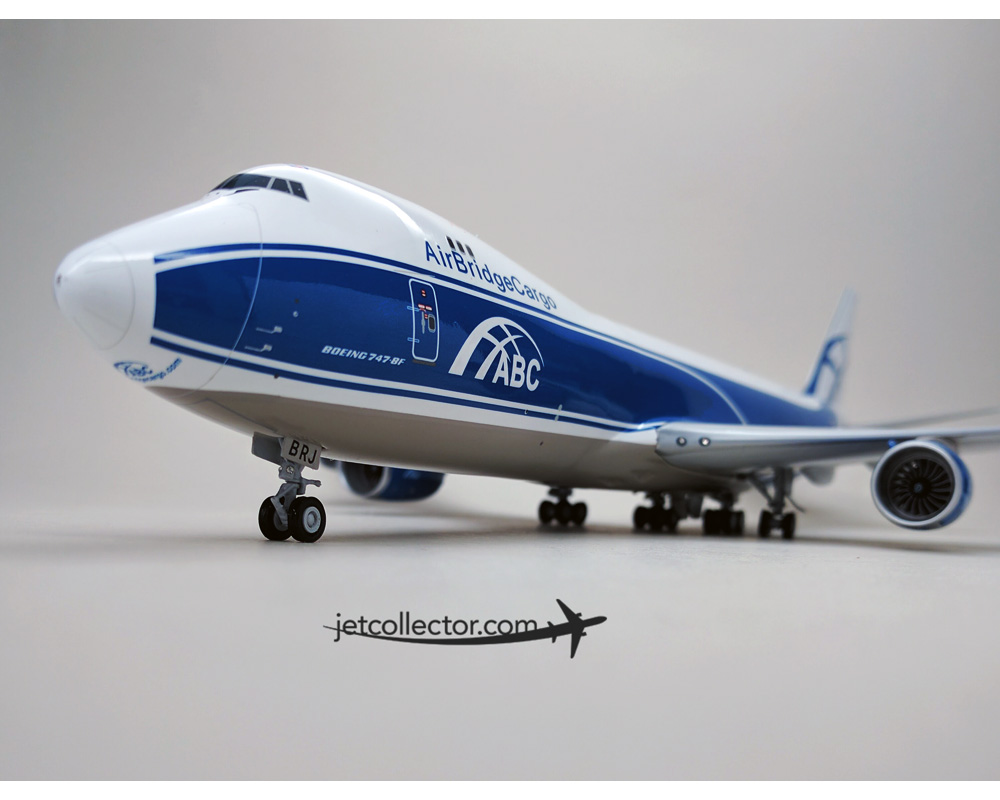 www.JetCollector.com: GEMINIJETS AIR BRIDGE CARGO B747-8F VQ-BRJ 1
