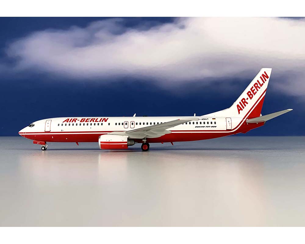 www.JetCollector.com: Air Berlin B737-800 w/stand D-BAT 1:200